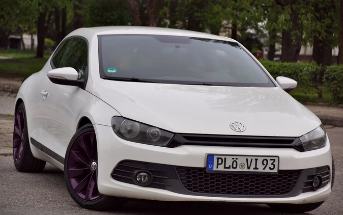 Volkswagen Scirocco cena 26900 przebieg: 219222, rok produkcji 2009 z Dobra małe 379